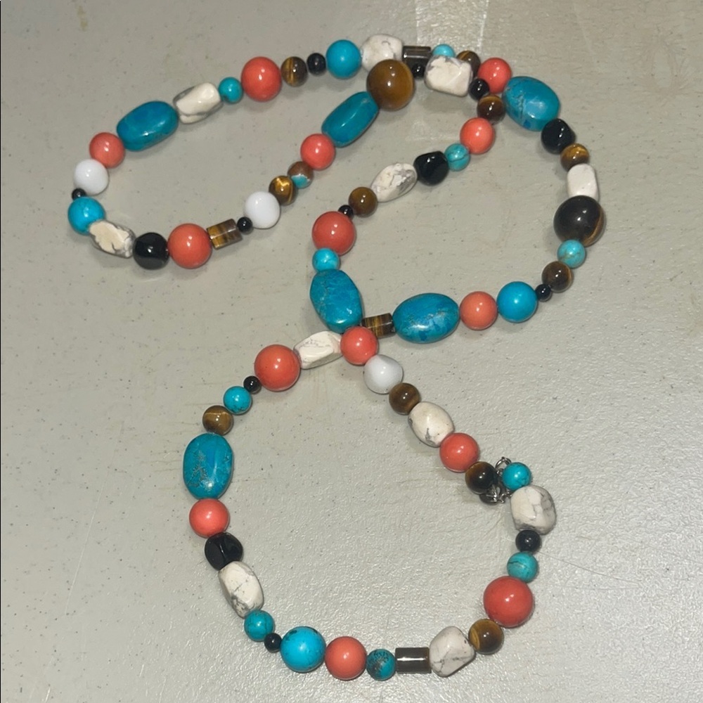 Sterling silver 925 Stone necklace